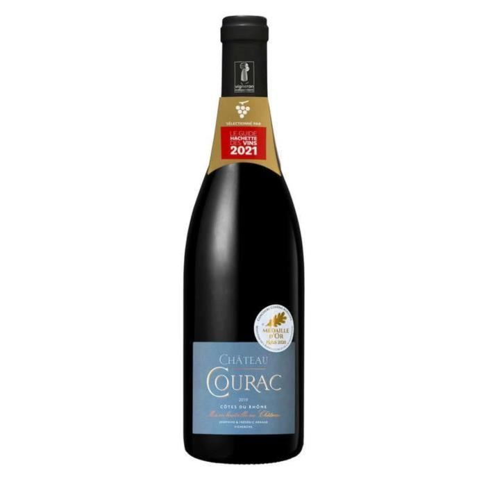 Château Courac Côtes du Rhône - Vin Rouge de la Vallée du Rhône 2019
