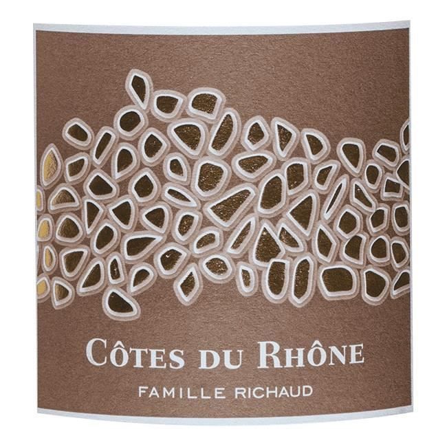 Famille Richaud 2021 Côtes du Rhône Bio - Vin rouge de la Vallée du Rhône