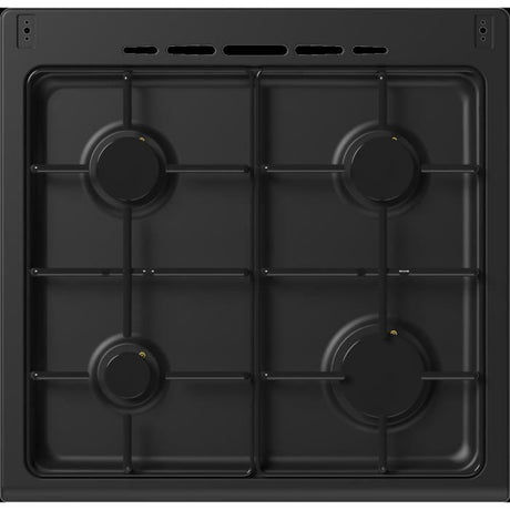 Cuisiniere gaz CONTINENTAL EDISON CECG60FCB1 - 4 feux - L59,8 x P61 xH83cm- Noir