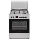 Cuisiničre gaz CONTINENTAL EDISON CECG60FCS1 - 4 feux - L59,8 x P61 xH83cm- Silver