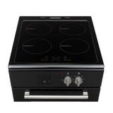 Cuisiniere a induction - CONTINENTAL EDISON - CECI3FCB2 - 4 feux - 50 x 85 x 60 cm - Noir