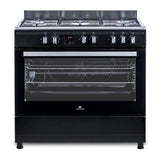 Cuisiniere piano four multifonctions catalyse - CONTINENTAL EDISON - CECP9060BDD- 95 L - Affichage digital - L90 x H 85 cm - Noir