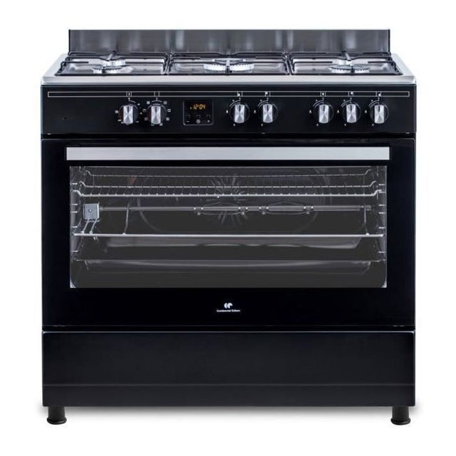 Cuisiniere piano four multifonctions catalyse - CONTINENTAL EDISON - CECP9060BDD- 95 L - Affichage digital - L90 x H 85 cm - Noir