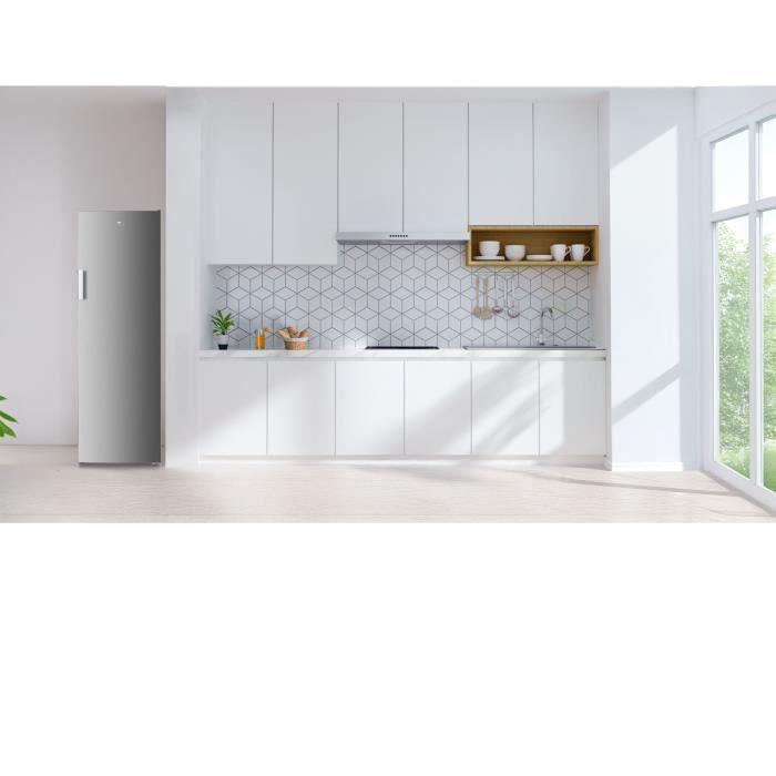 Congélateur armoire - CONTINENTAL EDISON - CECUF204NFSD - 204 L - Total No Frost - Classe D - Silver