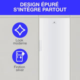 Congélateur armoire - CONTINENTAL EDISON - CECUF204NFWD - 204 L - Total No Frost - Classe D - Blanc