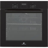 Four encastrable nettoyage catalyse - chaleur pulsée CONTINENTAL EDISON F80CBP Noir programmateur digital - 59,5 x 59,5 x 56,6 cm