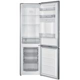 Réfrigérateur congélateur bas  251L - CONTINENTAL EDISON - Total No Frost - Inox - Classe D - L 55 cm x H 180 cm