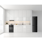 Réfrigérateur congélateur bas CONTINENTAL EDISON CEFC323NFB - 323L - Total No Frost - display sur la porte - Classe D - Noir