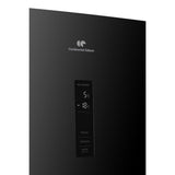 Réfrigérateur congélateur bas CONTINENTAL EDISON CEFC323NFB - 323L - Total No Frost - display sur la porte - Classe D - Noir