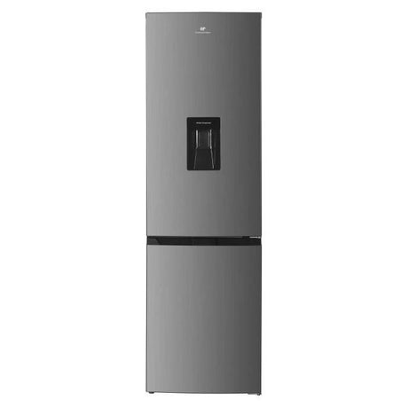 Réfrigérateur congélateur bas - CONTINENTAL EDISON - 325L - Total No Frost - distributeur d'eau- Inox - Classe D