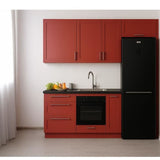 Réfrigérateur congélateur bas - CONTINENTAL EDISON - CEFC428NFBD - 427 L - Classe D - 70 x 71,2 x 173 cm - Noir