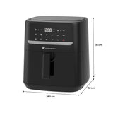 Friteuse a air sans huile - CONTINENTAL EDISON - CEFR240092L - 1800 W - 9,2 L - Noir