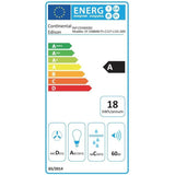 Hotte décorative - CONTINENTAL EDISON - CEH60GB2 - Classe A - 60 x 47 x 50,84 cm - Noir / Verre