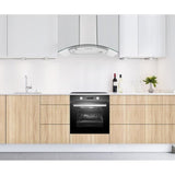 Hotte dÈcorative Continental Edison - L60 cm - inox verre