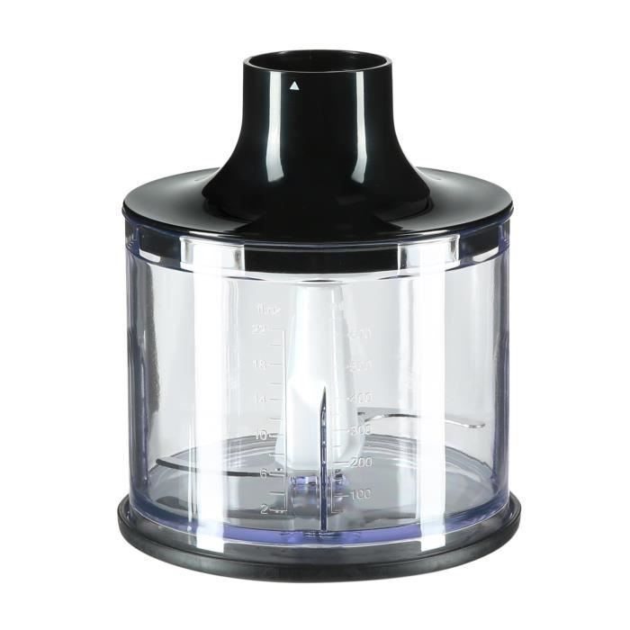 Mixeur plongeant CONTINENTAL EDISON CEHB01 Noir - 400W - Verre doseur 550 ml - 2 vitesses