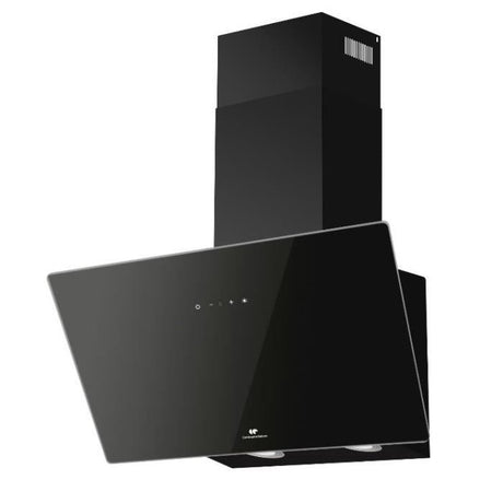 Hotte décorative inclinée - CONTINENTAL EDISON - CEHDI60B - A +++ - L60 cm - Noir