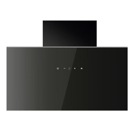 Hotte décorative inclinée - CONTINENTAL EDISON - CEHDI90B - A +++ - L90 cm - Noir