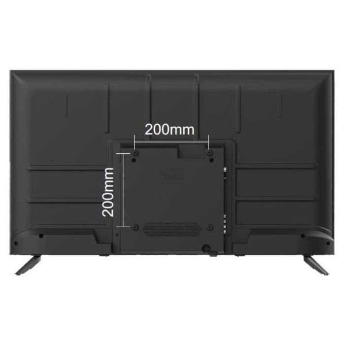 TV LED - CONTINENTAL EDISON - CELED40SVFHD25B6 - FHD 40“ (101 cm) - SMART VIDAA - 3xHDMI, 2xUSB - Noir