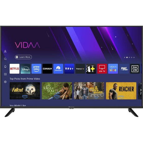 CONTINENTAL EDISON - CELED43SVQLD26B7 - TV LED UHD QLED 43“ (110 cm) - 3xHDMI, 2xUSB - Noir
