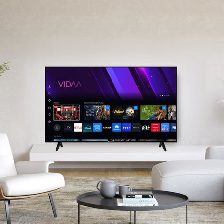 TV LED UHD - CONTINENTAL EDISON - 55“ (139 cm) - 3xHDMI - 2xUSB - Noir - CELED55SV2UD25B6