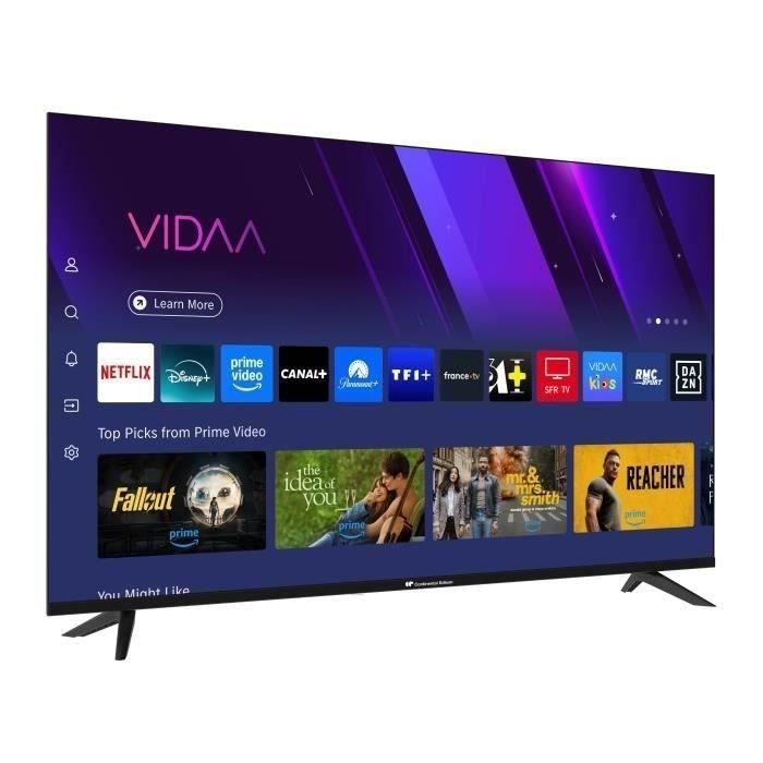 TV LED - CONTINENTAL EDISON - CELED55SVUHD25B6 - 55'' (139 cm) - UHD 4K 3840x2160 - SMART VIDAA - 3xHDMI - 2xUSB