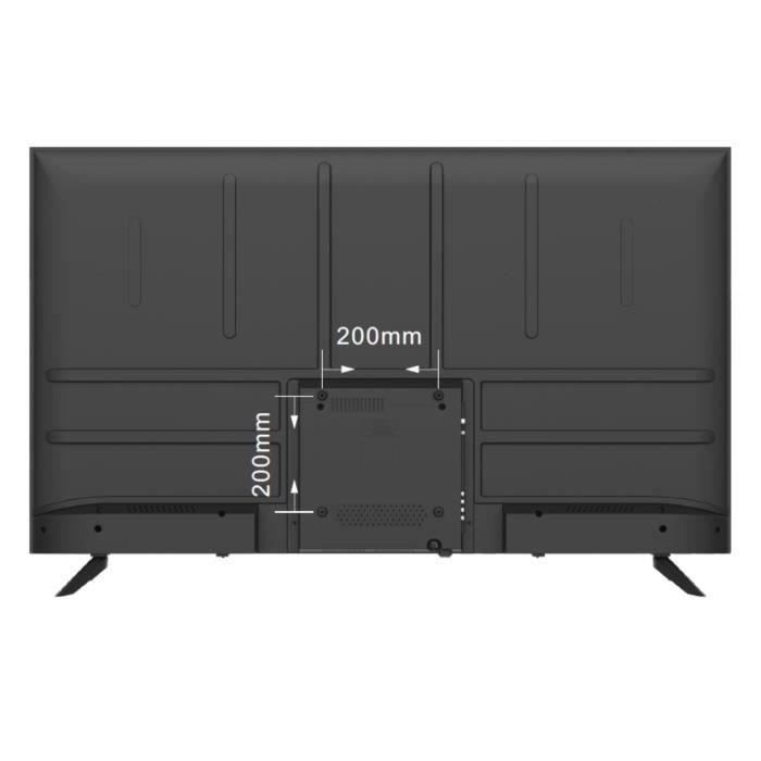 TV LED - CONTINENTAL EDISON - CELED55SVUHD25B6 - 55'' (139 cm) - UHD 4K 3840x2160 - SMART VIDAA - 3xHDMI - 2xUSB