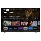 CONTINENTAL EDISON - CELEDGAM43QL24B6 - TV QLED Gaming - 4K UHD 144Hz - 43''(109 cm) - Smart Google - Wifi Bluetooth - 4xHDMI -3xUSB