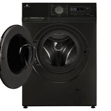 Lave-linge hublot - CONTINENTAL EDISON - CELL10140IBP - 10kg - Moteur induction - 60 cm - Classe A - 1400 trs/min - Noir mat