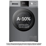 Lave-linge hublot - CONTINENTAL EDISON - CELL10140S3 - 10kg - Moteur induction - 60 cm - 1400 trs/min - Silver