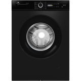 Lave-linge hublot - Pose libre - CONTINENTAL EDISON - CELL712IBP - 7 kg - Induction - 60 cm - 1200 trs/min - Noir mat