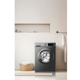 Lave-linge hublot - CONTINENTAL EDISON - CELL712IS3 - 7 kg - Induction - 60 cm - 1200 trs/min - Silver