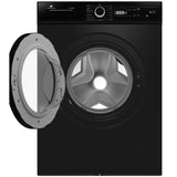 Lave-linge hublot CONTINENTAL EDISON CELL9140IB - 9kg - Largeur 59,6 cm - Classe A - 1400 trs - moteur induction - noir mat