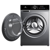 Lave-linge séchant - CONTINENTAL EDISON - CELS106S - 10kg / 6kg - Moteur induction directe - 60 cm - 1200 trs/min - Silver
