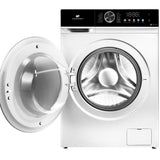 Lave-linge séchant - CONTINENTAL EDISON - CELS106W - 10kg / 6kg - Moteur induction directe - 60 cm - 1200 trs/min - Blanc