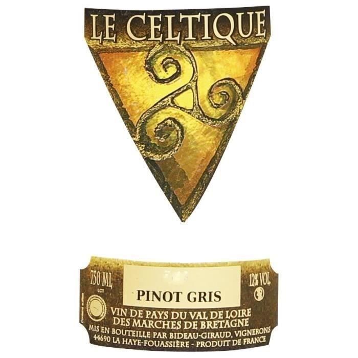 Le Celtique 2022 IGP Pinot Gris - Vin blanc du Val de Loire