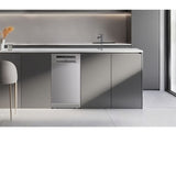 Lave-vaisselle pose libre - CONTINENTAL EDISON - CELV1145S - 11 couverts - 45 cm - 45 dB  - Silver