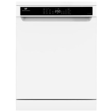 Lave-vaisselle pose libre CONTINENTAL EDISON - 15 couverts - Largeur 59,8 cm - Classe D - moteur induction - 39 dB - Blanc