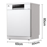 Lave-vaisselle pose-libre - CONTINENTAL EDISON - CELV1544IWP - 15 couverts - Inverter - 60 cm - 42 dB - Blanc
