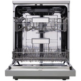 Lave-vaisselle pose libre CONTINENTAL EDISON  CELV1544IXP - 15 couverts - 42dB-Silver