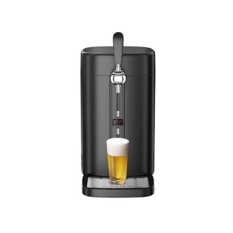 Tireuse a biere 5L - CONTINENTAL EDISON CEMB5B4 - Noir - 60 W - Compatible avec les fűts 5L