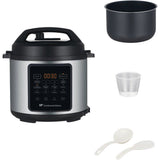 Multicuiseur Autocuisuer sous pression -  CONTINENTAL EDISON - CEMCSP10006L - 6 L - 1000 W - Noir et inox
