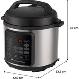 Multicuiseur Autocuisuer sous pression -  CONTINENTAL EDISON - CEMCSP10006L - 6 L - 1000 W - Noir et inox