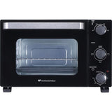 CONTINENTAL EDISON CEMF22B - Minifour Èlectrique 22L noir - 1300W - Rotissoire, Convection naturelle