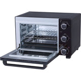 CONTINENTAL EDISON CEMF22B - Minifour électrique 22L noir - 1300W - Convection naturelle