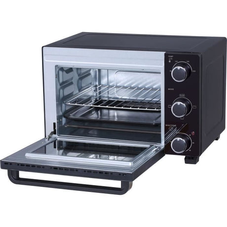 CONTINENTAL EDISON CEMF22B - Minifour électrique 22L noir - 1300W - Convection naturelle