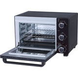 CONTINENTAL EDISON CEMF22B - Minifour Èlectrique 22L noir - 1300W - Rotissoire, Convection naturelle