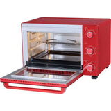 CONTINENTAL EDISON CEMF35R - Minifour Èlectrique 35L rouge  - 1500W - Rotissoire, Convection naturelle