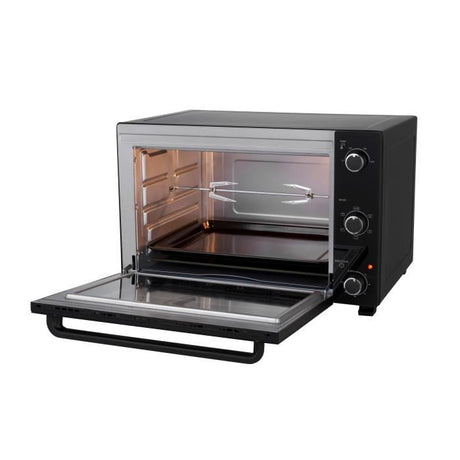 Minifour électrique - Chaleur tournante -  CONTINENTAL EDISON - CEMF60B3 - Noir - L60 x H39 x P 48 cm