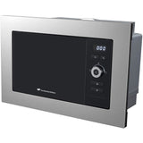 Four micro-ondes encastrable Grill CONTINENTAL EDISON MO20IXEG L59,5 x H38,8 cm x P34,35 cm 20L Inox