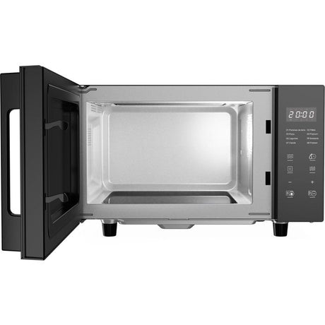Micro-ondes sans plateau tournant - Flatbed - Grill - CONTINENTAL EDISON - CEMO23FB - 1280 W - L49,2xH29,7 xP34,8 cm - 23L - Noir